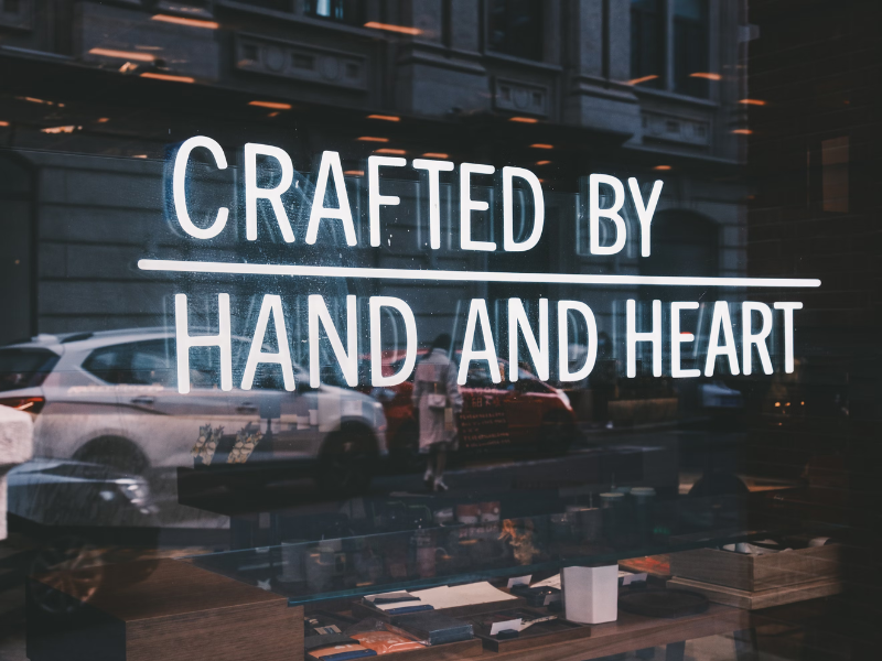 Crafted by hand and heart